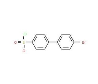4&prime;-Bromobiphenyl-4-sulfonyl chloride (CAS 13610-11-2) - chemical structure image