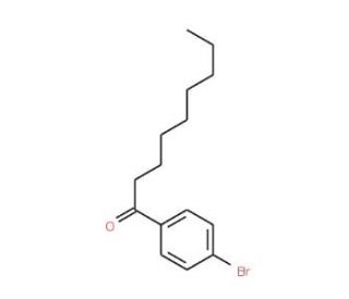 4&prime;-Bromononanophenone (CAS 126334-26-7) - chemical structure image