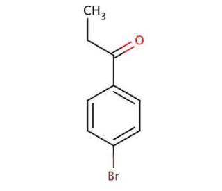 4&prime;-Bromopropiophenone (CAS 10342-83-3) - chemical structure image