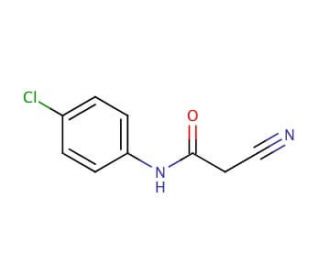 4&prime;-Chloro-2-cyanoacetanilide (CAS 17722-17-7) - chemical structure image