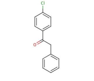 4&prime;-Chloro-2-phenylacetophenone (CAS 1889-71-0) - chemical structure image