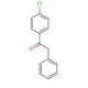 4′-Chloro-2-phenylacetophenone (CAS 1889-71-0) - chemical structure image