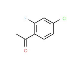 4&prime;-Chloro-2&prime;-fluoroacetophenone (CAS 175711-83-8) - chemical structure image