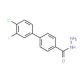 4′-Chloro-3′-fluoro[1,1′-biphenyl]-4-carbohydrazide - chemical structure image