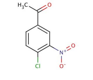 4&prime;-Chloro-3&prime;-nitroacetophenone (CAS 5465-65-6) - chemical structure image