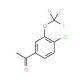 4′-Chloro-3′-(trifluoromethoxy)acetophenone - chemical structure image