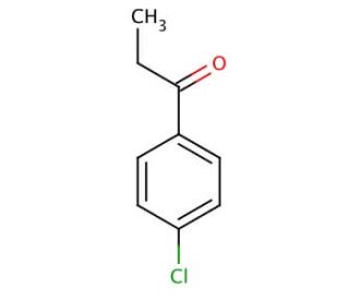 4&prime;-Chloropropiophenone (CAS 6285-05-8) - chemical structure image