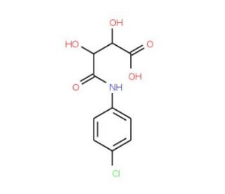 (&plus;)-4&prime;-Chlorotartranilic acid (CAS 17447-35-7) - chemical structure image