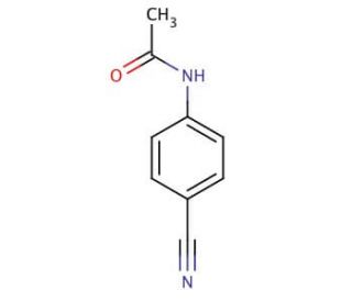 4&prime;-Cyanoacetanilide (CAS 35704-19-9) - chemical structure image