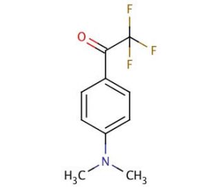 4&prime;-(Dimethylamino)-2,2,2-trifluoroacetophenone (CAS 2396-05-6) - chemical structure image