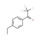 4′-Ethyl-2,2,2-trifluoroacetophenone (CAS 73471-96-2) - chemical structure image
