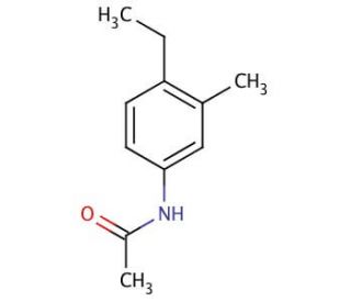 4&prime;-Ethyl-3&prime;-methylacetanilide (CAS 7149-81-7) - chemical structure image