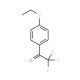4′-Ethylthio-2,2,2-trifluoroacetophenone (CAS 845823-09-8) - chemical structure image