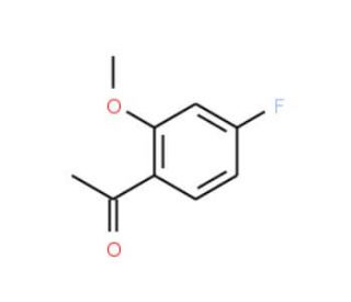 4&prime;-Fluoro-2&prime;-methoxyacetophenone (CAS 51788-80-8) - chemical structure image