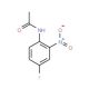 4′-Fluoro-2′-nitroacetanilide (CAS 448-39-5) - chemical structure image