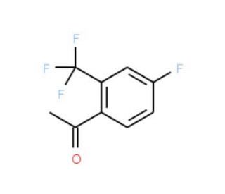 4&prime;-Fluoro-2&prime;-(trifluoromethyl)acetophenone (CAS 208173-21-1) - chemical structure image