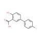 4′-Fluoro-4-hydroxy-[1,1′-biphenyl]-3-carboxylic acid (CAS 22510-33-4) - chemical structure image