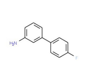 4&prime;-Fluoro-biphenyl-3-ylamine (CAS 10540-45-1) - chemical structure image