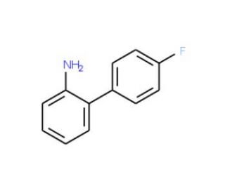 4&prime;-Fluoro[1,1&prime;-biphenyl]-2-amine (CAS 321-63-1) - chemical structure image
