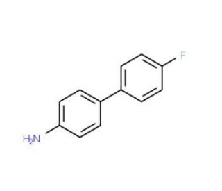 4&prime;-Fluorobiphenyl-4-ylamine (CAS 324-93-6) - chemical structure image