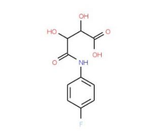 (&plus;)-4&prime;-Fluorotartanilic acid (CAS 206761-65-1) - chemical structure image