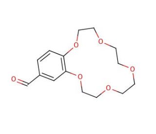 4&prime;-Formylbenzo-15-crown-5 (CAS 60835-73-6) - chemical structure image