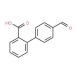 4′-Formylbiphenyl-2-carboxylic acid (CAS 112804-58-7) - chemical structure image