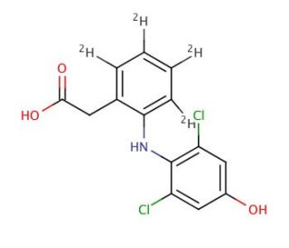 4′-Hydroxy Diclofenac-D4 (Major) | CAS 254762-27-1 | SCBT