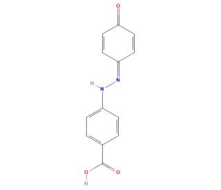 4&prime;-Hydroxyazobenzene-4-carboxylic Acid (CAS 2497-38-3) - chemical structure image