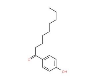 4&prime;-Hydroxynonanophenone (CAS 14392-69-9) - chemical structure image