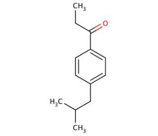 4&prime;-Isobutylpropiophenone - chemical structure image