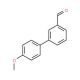 4′-Methoxy-[1,1′-biphenyl]-3-carboxaldehyde (CAS 118350-17-7) - chemical structure image