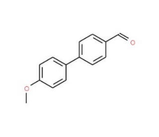 4&prime;-Methoxy-[1,1&prime;-biphenyl]-4-carboxaldehyde (CAS 52988-34-8) - chemical structure image