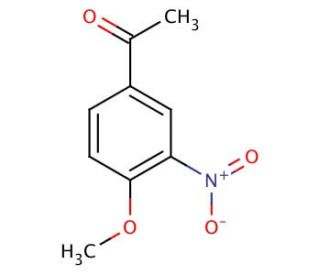 4&prime;-Methoxy-3&prime;-nitroacetophenone (CAS 6277-38-9) - chemical structure image