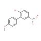 4′-methoxy-5-nitro-1,1′-biphenyl-2-ol (CAS 63801-89-8) - chemical structure image