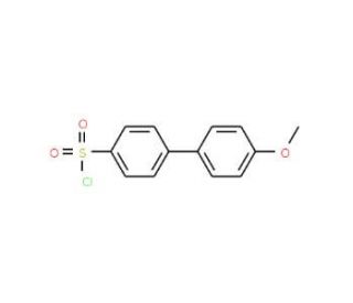 4&prime;-Methoxy-biphenyl-4-sulfonyl chloride (CAS 202752-04-3) - chemical structure image