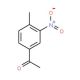 4′-Methyl-3′-nitroacetophenone (CAS 5333-27-7) - chemical structure image