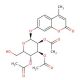 4′-Methylumbelliferyl 2,3,4,-Tri-O-acetyl-β-D-glucopyranoside (CAS 937018-36-5) - chemical structure image