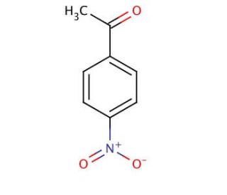 4&prime;-Nitroacetophenone (CAS 100-19-6) - chemical structure image
