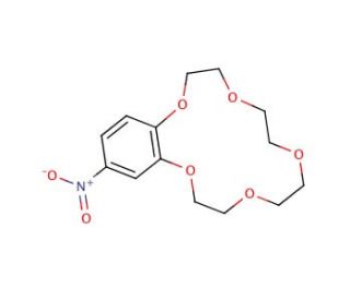 4&prime;-Nitrobenzo-15-crown-5 (CAS 60835-69-0) - chemical structure image