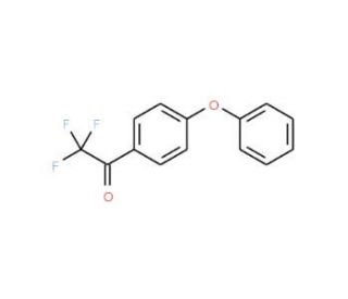 4&prime;-Phenoxy-2,2,2-trifluoroacetophenone (CAS 70783-32-3) - chemical structure image