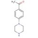 4′-Piperazinoacetophenone (CAS 51639-48-6) - chemical structure image