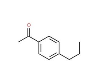 4&prime;-Propylacetophenone (CAS 2932-65-2) - chemical structure image