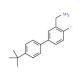 [4′-(tert-Butyl)-4-fluoro[1,1′-biphenyl]-3-yl]-methanamine - chemical structure image
