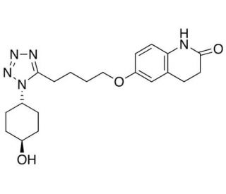 4&prime;-trans-Hydroxy Cilostazol (CAS 87153-04-6) - chemical structure image