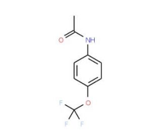 4&prime;-(Trifluoromethoxy)acetanilide (CAS 1737-06-0) - chemical structure image