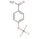 4′-(Trifluoromethoxy)acetophenone (CAS 85013-98-5) - chemical structure image