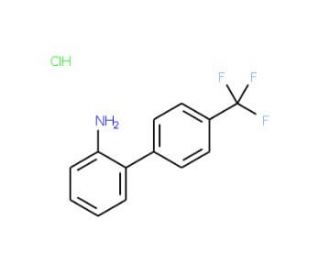 4&prime;-(Trifluoromethyl)-[1,1&prime;-biphenyl]-2-amine hydrochloride (CAS 189575-70-0) - chemical structure image