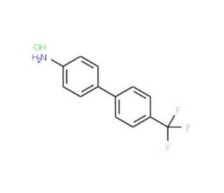 4&prime;-(Trifluoromethyl)-[1,1&prime;-biphenyl]-4-amine hydrochloride - chemical structure image