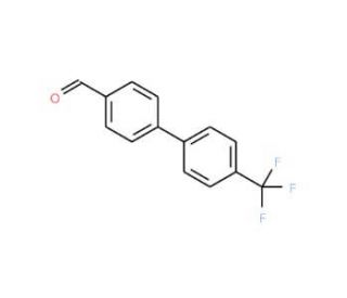 4&prime;-(Trifluoromethyl)-[1,1&prime;-biphenyl]-4-carboxaldehyde (CAS 90035-34-0) - chemical structure image